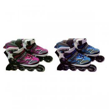 CVB 105轮滑鞋 (粉色/蓝色M35-38)（售价：300元/双）